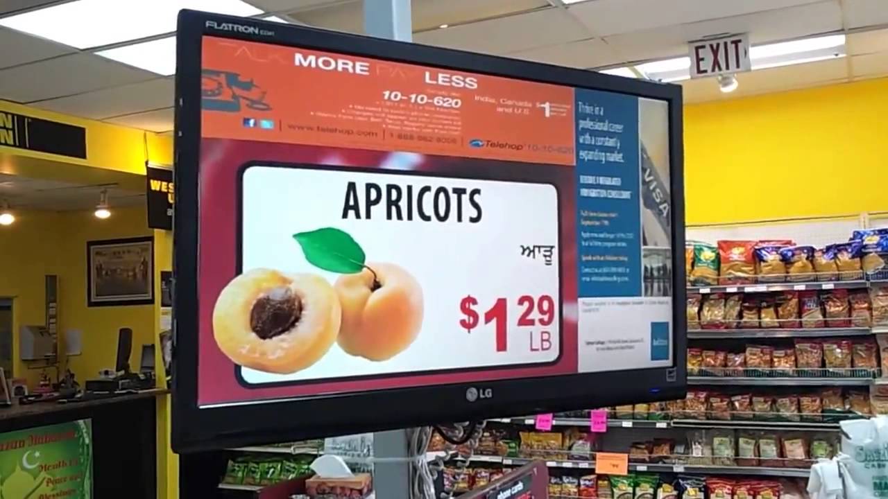 The Benefits Of Using Wall Mount Lcd Display In Supermarket