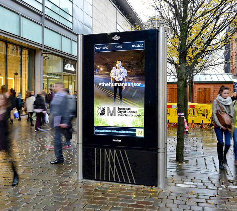 Outdoor digital signage