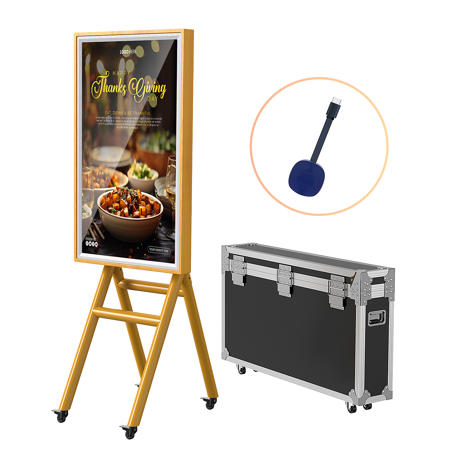 Outdoor digital signage