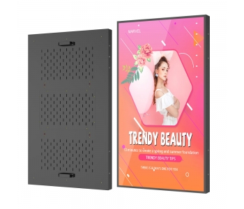 Digital Screens in Retail, Digital Window Display Screens, Flower Shop Window Displays