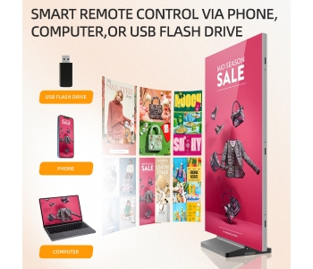 LED Poster Display，Portable LED Screen