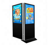 Dual Screen Stand Alone Digital Signage, Digital Signage Advertising